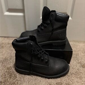 Black Timberland Boots